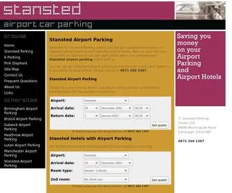 Stansted-Parking.net(Stansted Airport Parking at Stanstead Airport) Screenshot