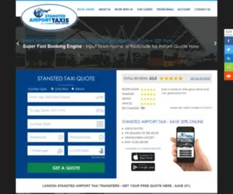 Stanstedairporttaxi.com(Free Online Quote Here (Save 20% Now)) Screenshot