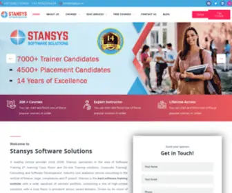 Stansys.co.in(Stansys Software Solutions) Screenshot