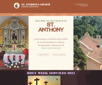 Stanthonychurchmalwani.in(St Anthony'sChurch) Screenshot