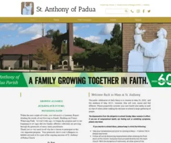 Stanthonypaduaparma.org(Stanthonypaduaparma) Screenshot