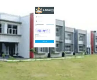 Stanthonysfaridabad.in(Teleios School Management System) Screenshot