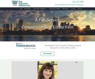 Stantongroupinc.com(The Stanton Group) Screenshot