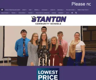 Stantonschools.com(Stanton Community Schools) Screenshot