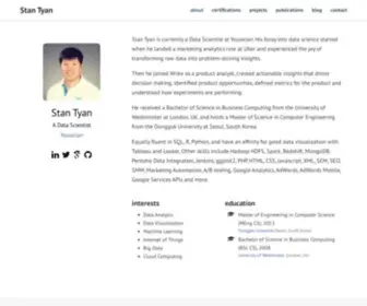 Stantyan.com(Stan Tyan) Screenshot