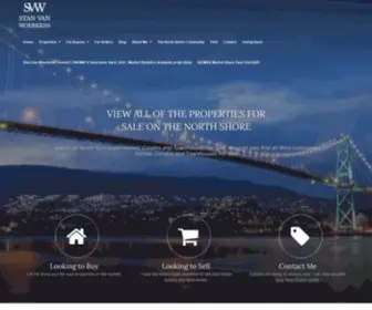 Stanvanwoerkens.com(Realtor in North Vancouver) Screenshot