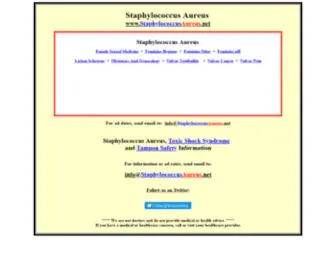 Staphylococcusaureus.net(Make an Offer if you want to buy this domain. Your purchase) Screenshot