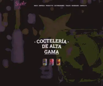 Stapler.com.ar(Pulpas premium para cocteleria de alta gama) Screenshot