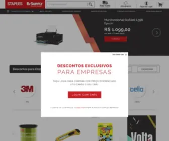 Staples.com.br(Faça suas compras corporativas na Oceano B2B) Screenshot