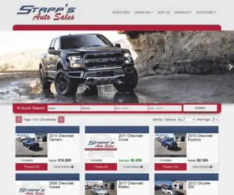 Stappsautosales.com(Used Cars Garden City KS) Screenshot