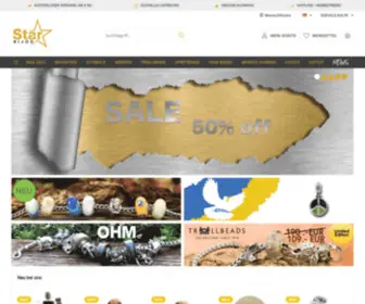 Star-Bijou.com(STAR-BIJOU.DE Uhren und Schmuck von Trollbeads, Heartbreaker Schmuck sowie Skagen Uhren) Screenshot