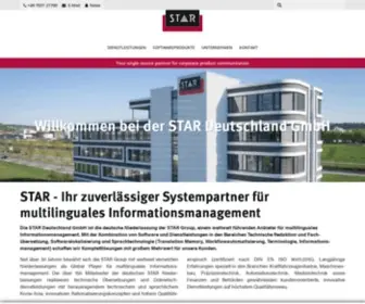 Star-Deutschland.net(Übersetzungen und Technologie) Screenshot