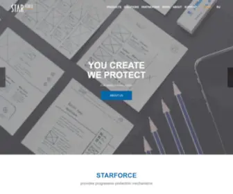 Star-Force.com(StarForce Technologies is a protection of digital content) Screenshot