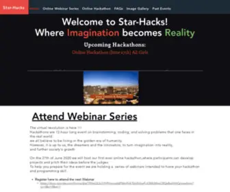 Star-Hacks.com(Non-Profit Organization) Screenshot