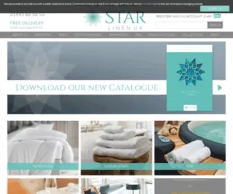 Star-Linen.co.uk(UK Hotel Bedding Supplier) Screenshot