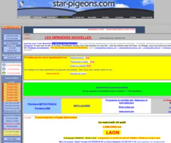 Star-Pigeons.com(Société) Screenshot