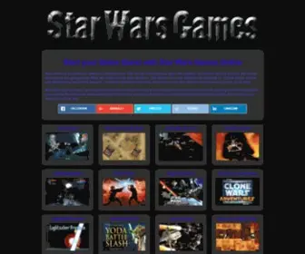 Star-Wars-Games.com(Star Wars Games) Screenshot