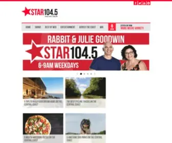 Star1045.com.au(Star 104.5 FM) Screenshot