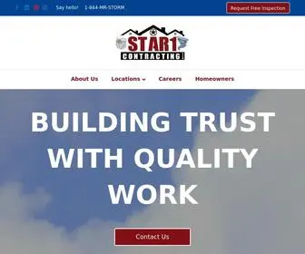 Star1Contracting.com(Building Trust with Quality Work) Screenshot