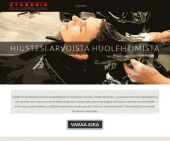 Starabia.fi(Parturi-kampaamo Arabian ostoskeskuksessa) Screenshot