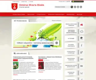 Starabiala.pl(Gmina Stara Biała) Screenshot