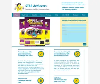 Starachievers.org(Star Achievers Tutoring Services) Screenshot