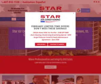 Starairconditioning.com(24 Hour Orlando AC & Heating Company) Screenshot