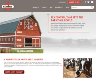 Starbarproducts.com(Reliable fly and insect control) Screenshot