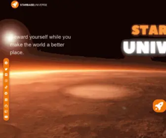 Starbaseuniversetoken.com(Reward yourself while you make the world a better place) Screenshot