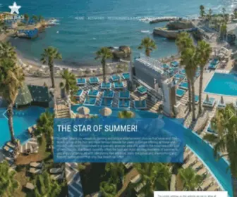 Starbeach.gr(Star Beach in Hersonissos Crete) Screenshot
