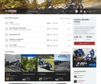 Starbikeforums.com(Yamaha Starbike Forum) Screenshot