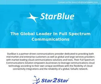 Starblueinc.com(The Global Leader In Full Spectrum Communications) Screenshot