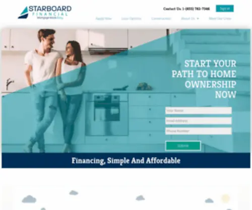 Starboardfinancial.com(Starboard Financial) Screenshot