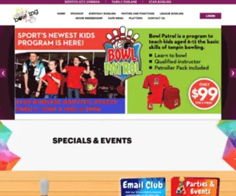 Starbowling.com.au(Star Bowling) Screenshot