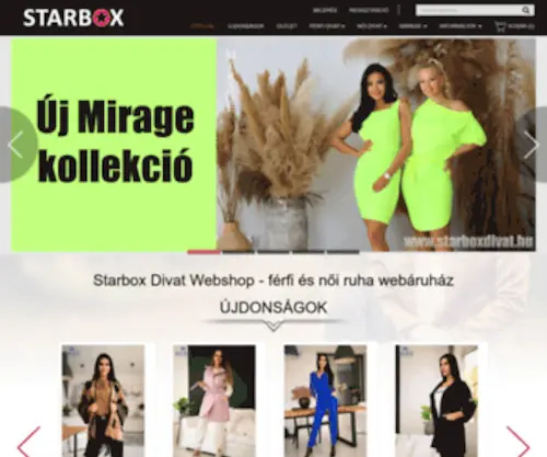 StarboxDivat.hu(Starbox Divat Webshop) Screenshot