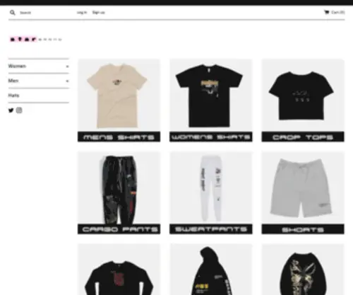 Starbrandapparel.com(Star Brand) Screenshot