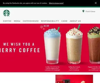 Starbucks.co.th(Starbucks Coffee Company) Screenshot