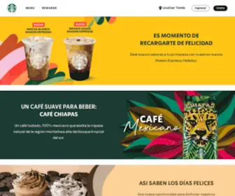 Starbucks.com.mx(Homepage) Screenshot