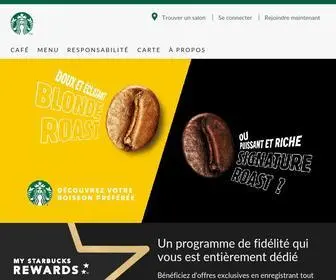 Starbucks.fr Screenshot