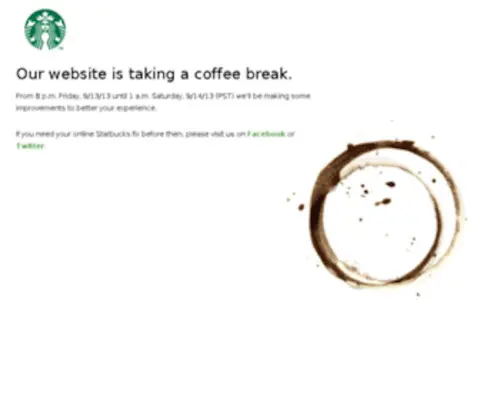 Starbucksgermany.com(Starbucks Coffee Company) Screenshot