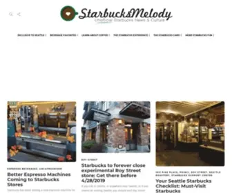 Starbucksmelody.com(StarbucksMelody) Screenshot