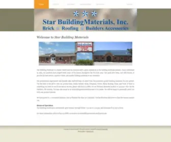 Starbuildingmaterials.com(Star Building Materials) Screenshot