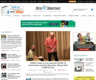 Starbulletin.com(Hawaii News) Screenshot