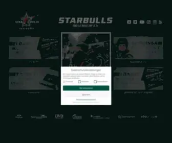 Starbulls.de(Starbulls Rosenheim e.V) Screenshot