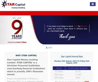 Starcapitalgh.com(Star Capital Money Lending Ltd) Screenshot