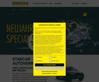 Starcar.de(Mietwagen bei STARCAR) Screenshot