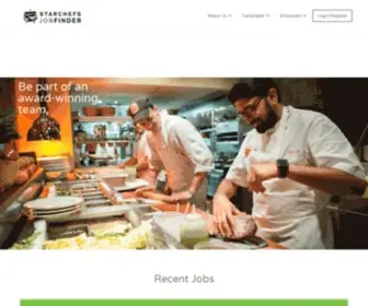 Starchefsjobfinder.com(Your destination for everything culinary) Screenshot