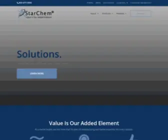 StarchemGlobal.com(StarChem Specializes in Innovative Chemical Solutions) Screenshot