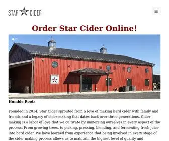 Starcidery.com(A Local New York Hard Cider Company) Screenshot