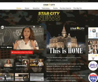 Starcitybroadcasting.com(Star City Broadcasting) Screenshot